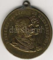 1892 "Kor. emlék... /Krönungsjub...." T:2/3 kis ph,karc,üt.nyom/kl.Rf.,Kr.,Sch.spur