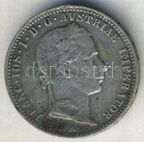 Ausztria 1857A 1/4Fl Ag T:2/2-