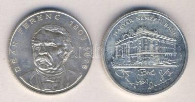 1992. 200Ft "MNB" Ag T:1 + 1994. 200Ft Ag "Deák" T:2