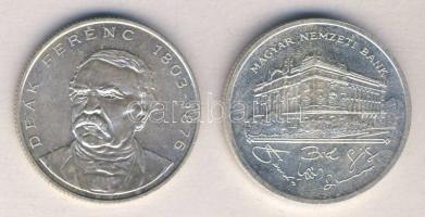 1992. 200Ft "MNB" Ag T:1 + 1994. 200Ft Ag "Deák" T:2