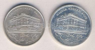 1992. 200Ft "MNB" Ag T:1 + 1993. 200Ft Ag "MNB" T:2