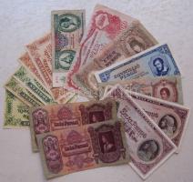 1930-1946. 16db 9klf magyar bankjegy tétel, jobb állapotú darabokkal T:vegyes