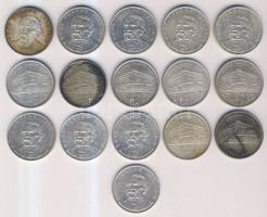 1993-94. 200Ft Ag (16x) "Deák" + "MNB" T:vegyes