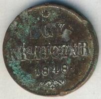 1848. 1kr T:3 ph. ü