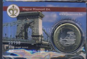 2009. 200Ft elsőnapi verete, sorszámmal ellátva, eredeti díszcsomagolásban T:1