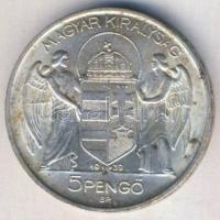 1939. 5P Ag "Horthy - balra" T:3+/3