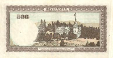 Románia 1941. 500L T:II