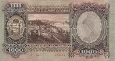 1943. 1000P (10x) egymás utáni sorszámmal T:I