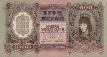 1943. 1000P (10x) egymás utáni sorszámmal T:I