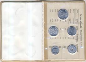 1984. 2f-20Ft "Magyar Népköztársaság forgalmi érméi" (10klf db) forgalmi sor szettben T:1