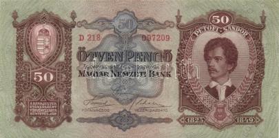 1932. 50P (2x) egymásutáni sorszámmal T:I