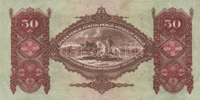 1932. 50P (2x) egymásutáni sorszámmal T:I