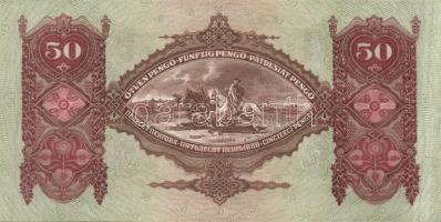 1932. 50P (3x) egymásutáni sorszámmal T:I