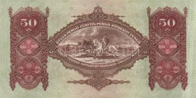 1932. 50P (3x) egymásutáni sorszámmal T:I