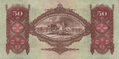 1932. 50P (3x) egymásutáni sorszámmal T:I