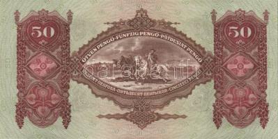 1932. 50P (3x) egymásutáni sorszámmal T:I