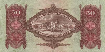 1932. 50P (2x) egymásutáni sorszámmal T:I