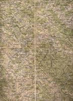 1889 Turka, Szolyva, Ökörmező katonai térkép/ Turka, Szolyva, Ökörmező Militärlandkarte