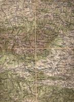 1889 Lőcse katonai térkép/ Leutschau Militärlandkarte