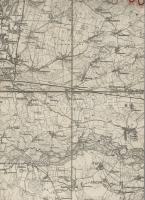 1900 Letenye és környéke térkép/ Letenye und Umgebung Landkarte