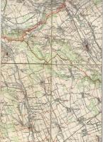 1900 Kőszeg térkép/ Kőszeg Landkarte