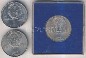 Oroszország/Szovjetunió 1980. 1R "Moszkvai olimpia" T:2 + 1985. 1R "II. világháborús ...