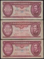 1949. 100Ft + 1957. 100Ft + 1962. 100Ft T:III