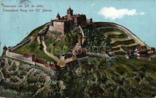 Trencsén castle 237 years before