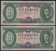 1949. 10Ft (2x) T:III