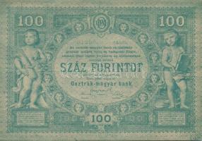 Ausztria/Osztrák-Magyar Bank 1880. 100Ft fakszimile T:II