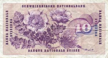 Svájc 1969. 10Fr T:III+