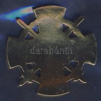 Magyar Szent Korona Rend tisztikeresztje hadidíszítménnyel és kardokkal / gyűjtői replika T:1