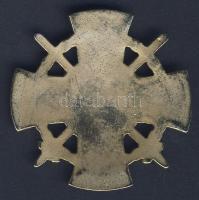 Magyar Szent Korona Rend tisztikeresztje hadidíszítménnyel és kardokkal német gyűjtői replikája, elí...