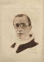 XII. Pius pápa arcképe 30 x 40 cm-es mélynyomat; Athenaeum