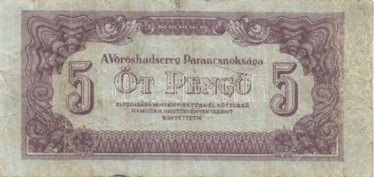 1944. 5P "Vörös Hadsereg" (6x) T:III