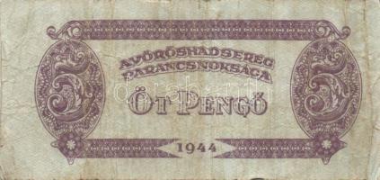 1944. 5P "Vörös Hadsereg" (6x) T:III