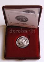 Ókori Görögország / Makedónia II. Philipp ~i.e. 382-336. "olimpiai Tetradrachma" 1986-ban kiadott replikája, díszdobozban tanúsítvánnyal