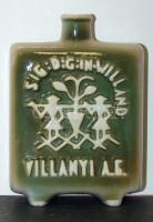 Zsolnay jelzéssel ellátott porcelán kulacs / Zsolnay chinaware gourd 16 cm