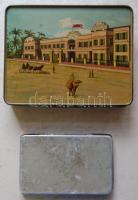 2 db fém cigarettás doboz : Pest és Dimitrino & Co