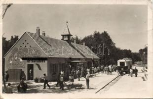Budapest II. Úttörővasút, az Úttörőváros megálló photo So.Stpl (EK)