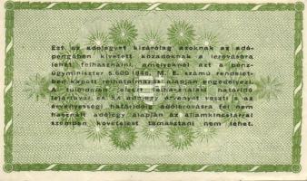 1946. 50000AP fehér papíron, sajtóhiba "KOVETELÉS" T:II+