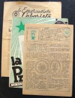 1957  3 db klf eszperantó újság