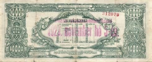 1926. "Repülők tárgysorsjátéka" 10.000K dollár sorsjegy. "Húzás visszavonhatatlanul 1...