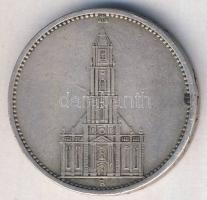 Németország 1935A. 5M "Garnisonkirche" Ag T:2-