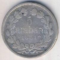 Franciaország 1831. 5Fr Ag "Louis Philippe I." T:3