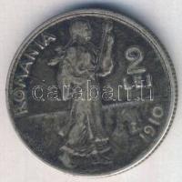 Románia 1910. 2L Ag T:3