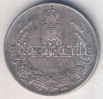 Románia 1939. 250L Ag T:3