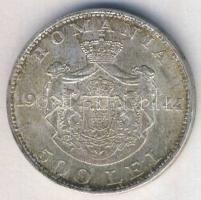 Románia 1944. 500L Ag T:3