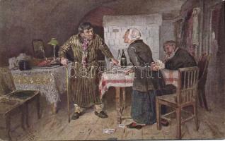 Card players s: V. Makovsky