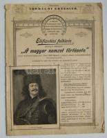 1894 előfizetési felhívás a Magyar Nemzet Története c. könyvsorozatra. 16 oldalas kiadvány számos ábrával és egészoldalas képpel a könyvből